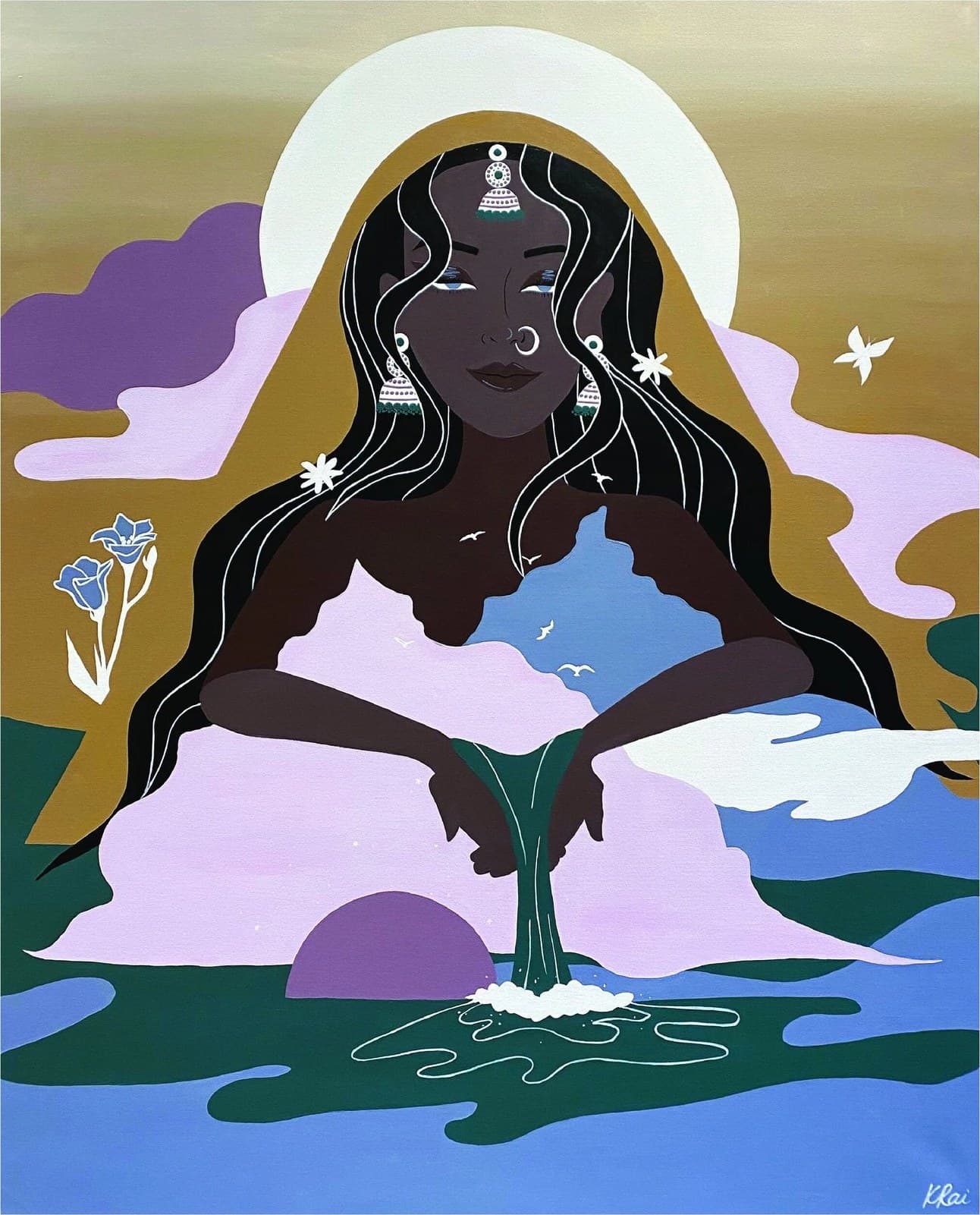 Humility, from the Maharani Mentality series by Kiran Rai-Bhullar