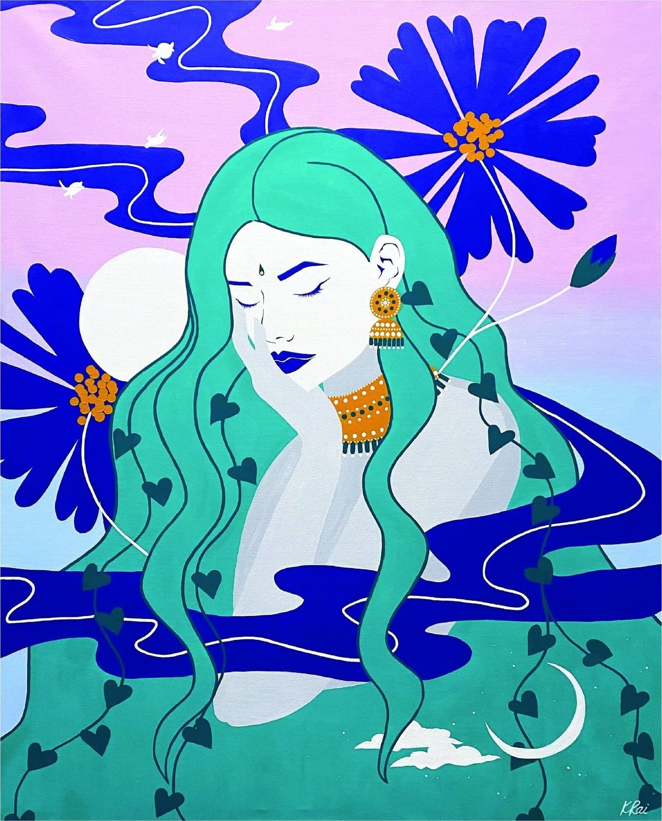 Patience, from the Maharani Mentality series by Kiran Rai-Bhullar